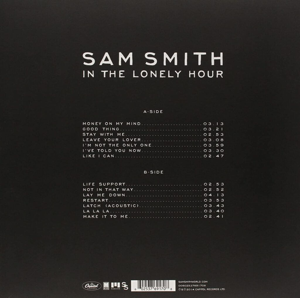 in the lonely hour album